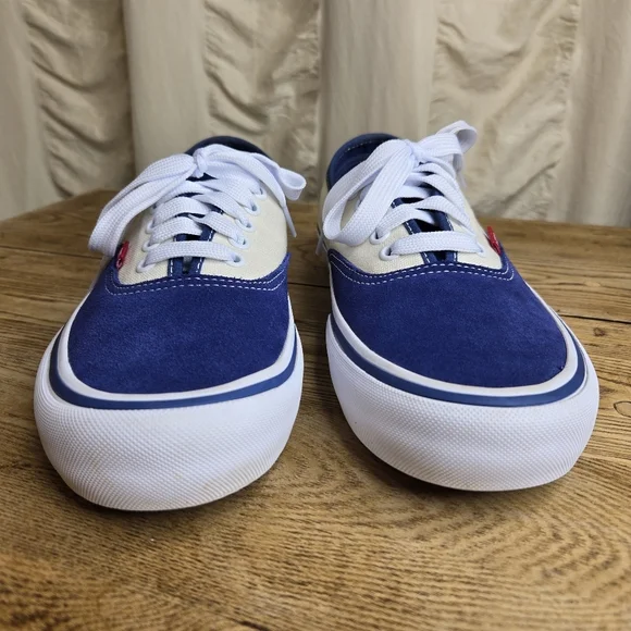 Vans Authentic Pro Stv Navy / Classic White Mens 7 Women 8.5 - Picture 4 of 10